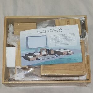 BAMBOO Natural Desk Accessory Collection‎